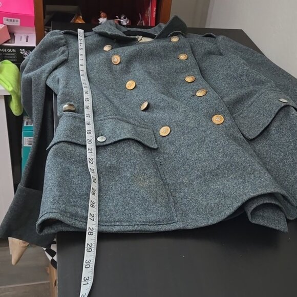 WW1 Swiss Army Medic Pea Coat Military Jacket Switzerland Size Not List - Picture 16 of 16